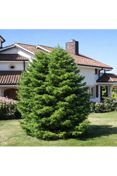 Cryptomeria japonica ’Elegans Viridis’  полив